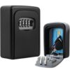 SEJF NA KLUCZE KOD 4 CYFRY PLASTIKOWY - czarny