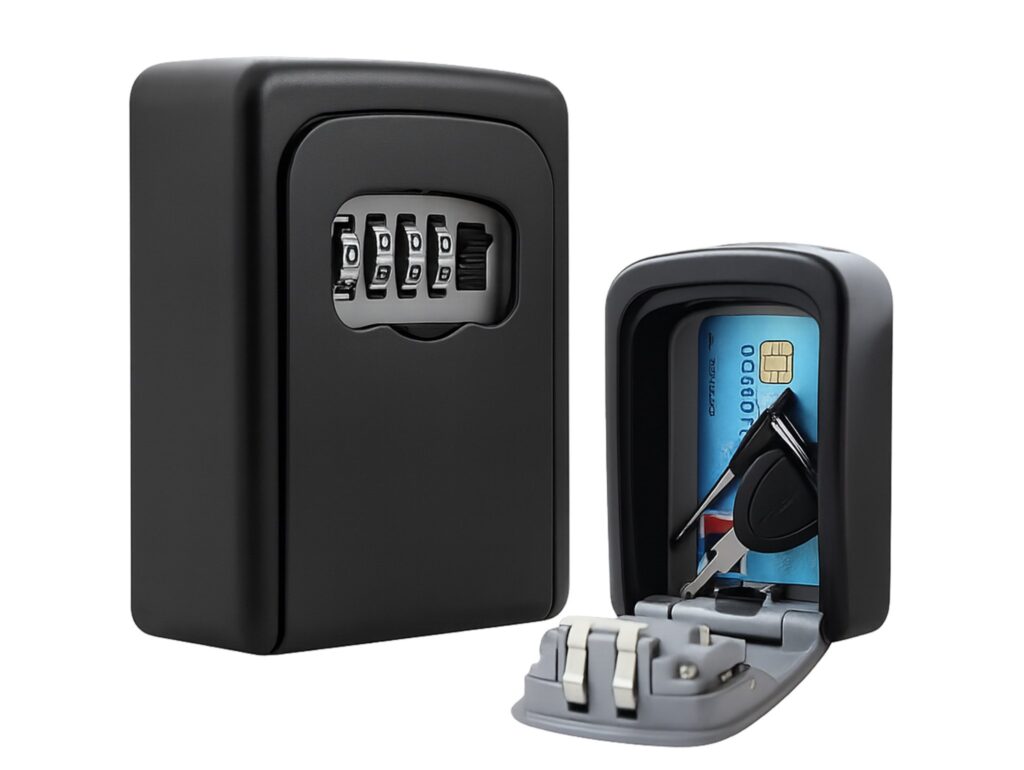 SEJF NA KLUCZE KOD 4 CYFRY PLASTIKOWY - czarny
