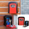 SEJF NA KLUCZE KOD 4 CYFRY PLASTIKOWY - czerwony