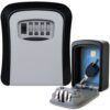 SEJF NA KLUCZE KOD 4 CYFRY PLASTIKOWY - szary