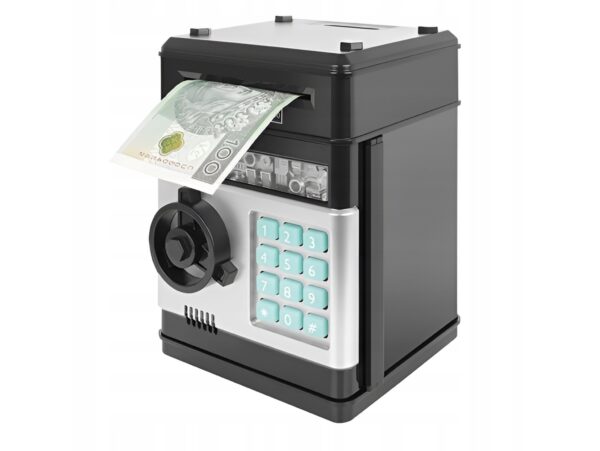 SEJF SKARBONKA DLA DZIECI BANKOMAT NA PIN