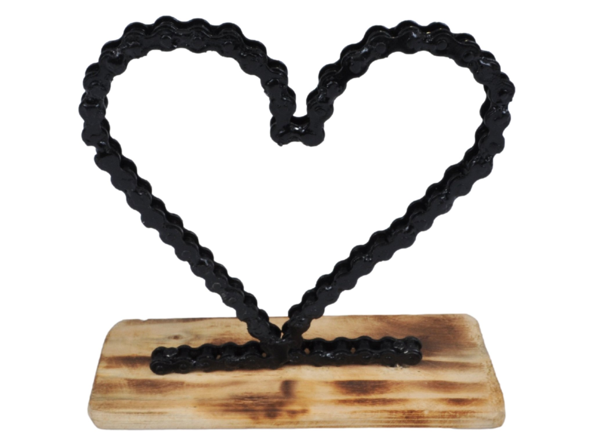 SERCE Z ŁAŃCUCHA NA PODSTAWCE