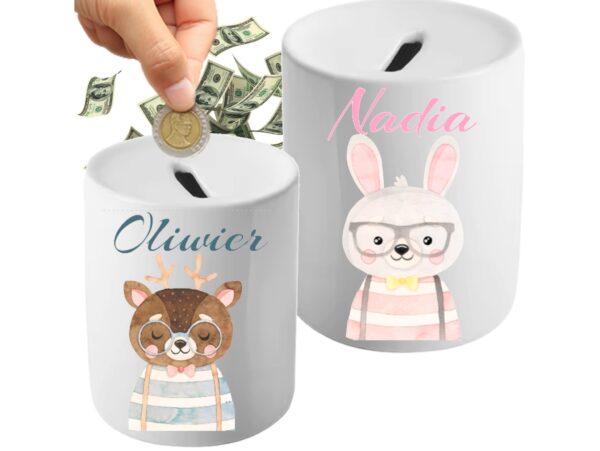 SKARBONKA DO SUBLIMACJI 330ML BIAŁA