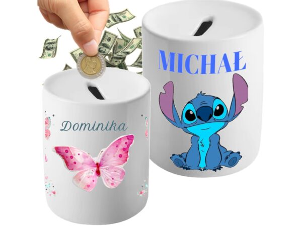 SKARBONKA DO SUBLIMACJI 330ML BIAŁA