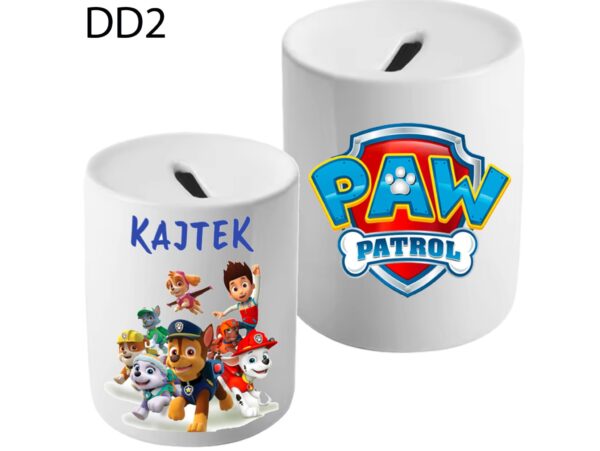 SKARBONKA DO SUBLIMACJI 330ML BIAŁA - Dla Dzieci - grupa