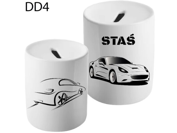 SKARBONKA DO SUBLIMACJI 330ML BIAŁA - Dla Dzieci - grupa