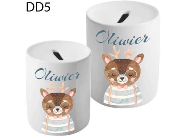 SKARBONKA DO SUBLIMACJI 330ML BIAŁA - Dla Dzieci - grupa