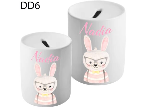 SKARBONKA DO SUBLIMACJI 330ML BIAŁA - Dla Dzieci - grupa