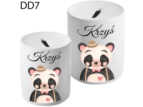 SKARBONKA DO SUBLIMACJI 330ML BIAŁA - Dla Dzieci - grupa