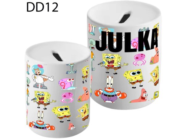 SKARBONKA DO SUBLIMACJI 330ML BIAŁA - Dla Dzieci - grupa