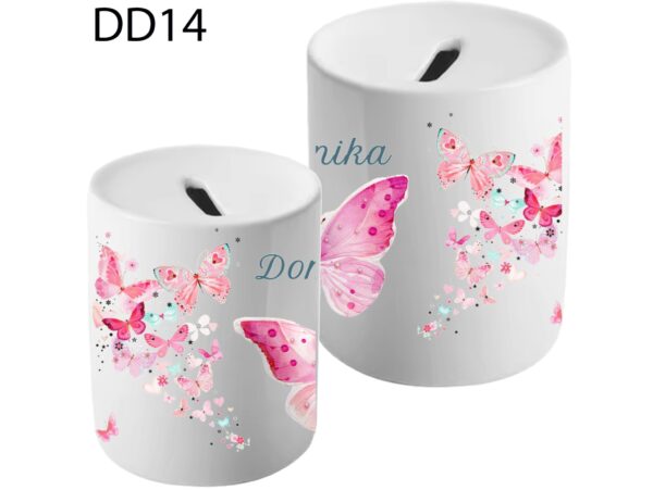 SKARBONKA DO SUBLIMACJI 330ML BIAŁA - Dla Dzieci - grupa