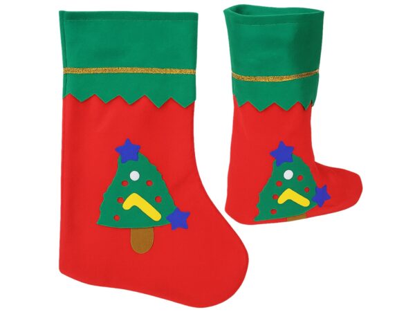 SKARPETA ŚWIĄTECZNA NA PREZENTY - choinka
