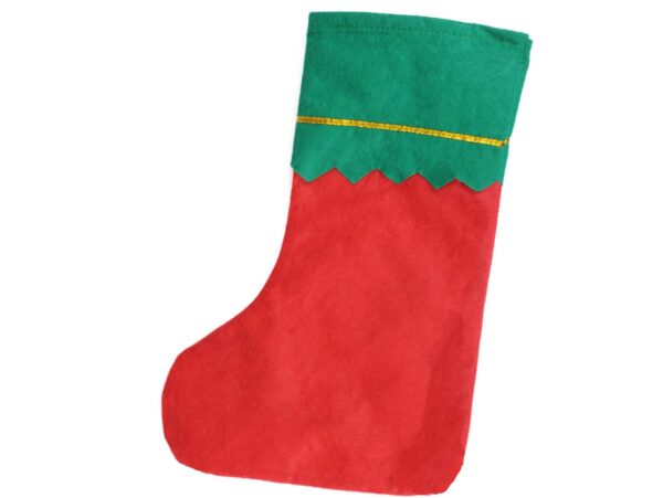 SKARPETA ŚWIĄTECZNA NA PREZENTY - głowa mikołaja