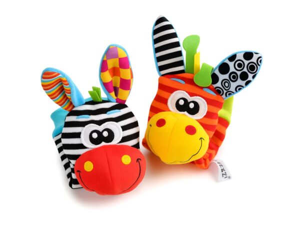 SKARPETKI SENSORYCZNE DLA NIEMOWLĄT GRZECHOTKI