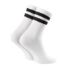 SKARPETY SPORTOWE WYSOKIE 3 PARY 39-44 - biały