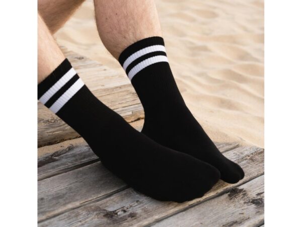 SKARPETY SPORTOWE WYSOKIE 3 PARY 39-44 - czarny