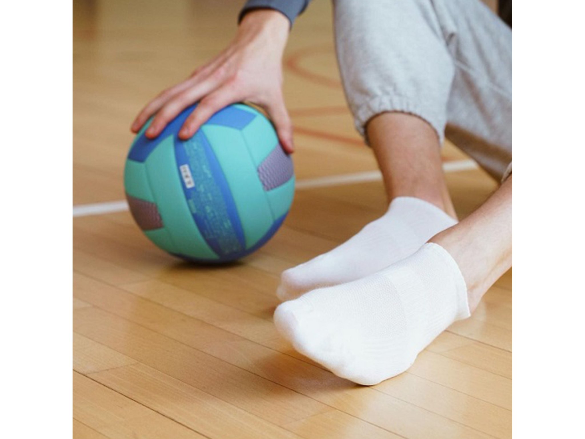 SKARPETY STOPKI BAWEŁNIANE 4 PARY 39-44 - biały