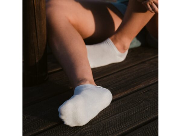 SKARPETY STOPKI BAWEŁNIANE 4 PARY 39-44 - biały