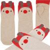 SKARPETY ŚWIĄTECZNE DAMSKIE - renifery