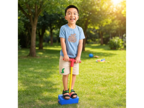 SKOCZEK POGO - niebieski