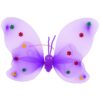 SKRZYDŁA MOTYLA ŚWIECĄCE ZESTAW DLA DZIECI 3el - fioletowy