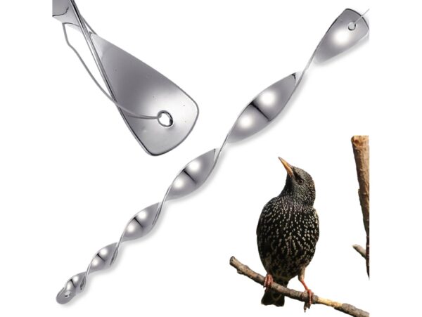 SPIRALA WIATROWA ODSTRASZACZ PTAKÓW 40cm