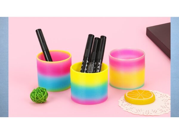 SPRĘŻYNA MAGICZNA TĘCZOWA SPRĘŻYNKA MAGIC KOLOROWA