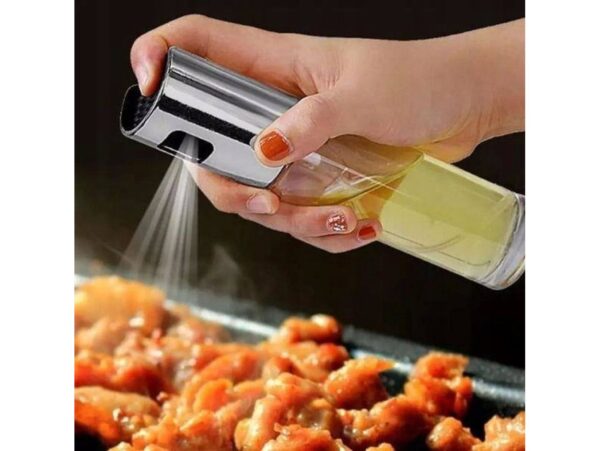 SPRYSKIWACZ DO OLEJU OLIWY 100ml - srebrny