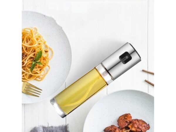 SPRYSKIWACZ DO OLEJU OLIWY 100ml - srebrny