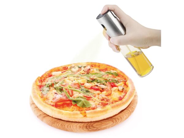 SPRYSKIWACZ DO OLEJU OLIWY 100ml - srebrny