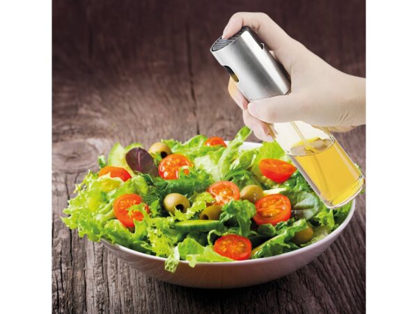 SPRYSKIWACZ DO OLEJU OLIWY 100ml - srebrny