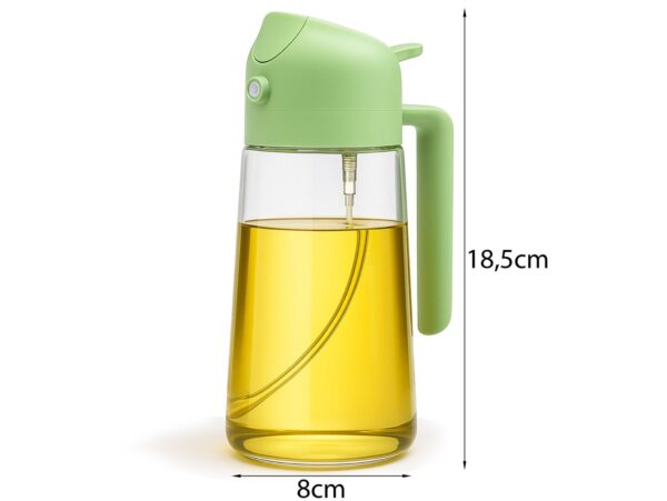 SPRYSKIWACZ DO OLEJU OLIWY 470ml 18,5 x 8 cm