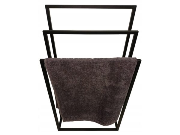 STOJAK ŁAZIENKOWY NA RĘCZNIKI 3 POZIOMY 86x44x21cm