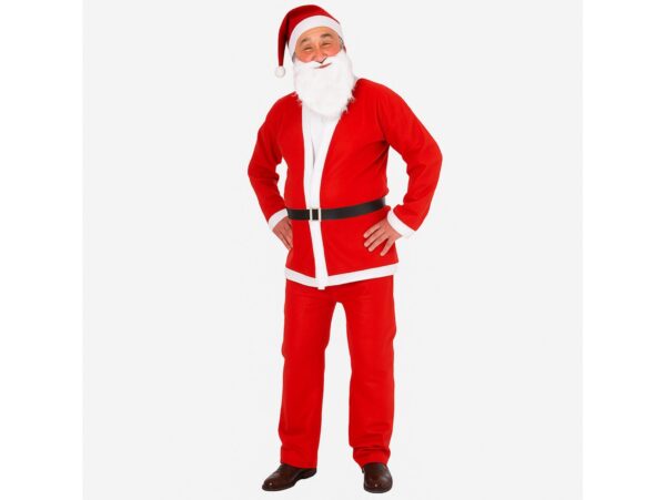 STRÓJ MIKOŁAJA KOSTIUM ŚWIĘTA ZESTAW 5 ELEMENTÓW