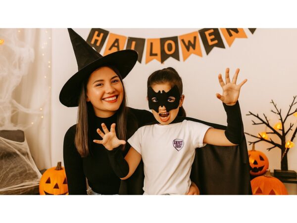 STRÓJ PRZEBRANIE NIETOPERZ PELERYNA 130x100 + MASKA