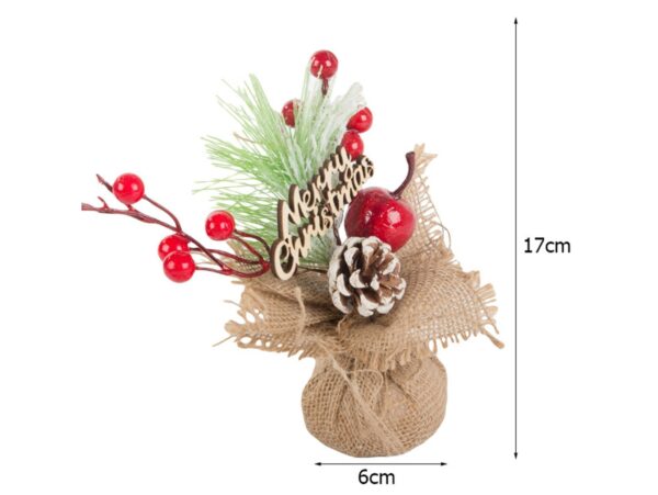 STROIK ŚWIĄTECZNY DEKORACJA JARZĘBINA