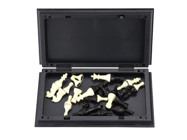 SZACHY MAGNETYCZNE 2W1 PODRÓŻNE 18x18CM