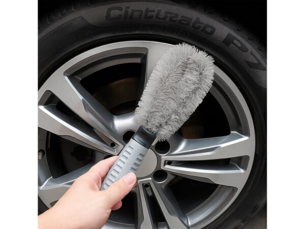 SZCZOTKA DO MYCIA FELG - szary