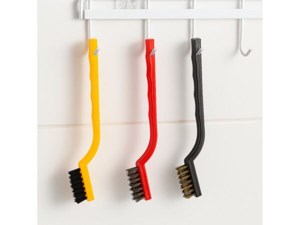 SZCZOTKI DRUCIANE 3SZT - kolorowy