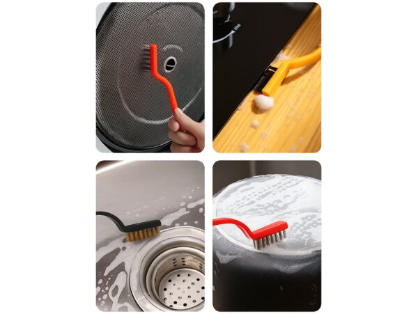 SZCZOTKI DRUCIANE 3SZT - kolorowy