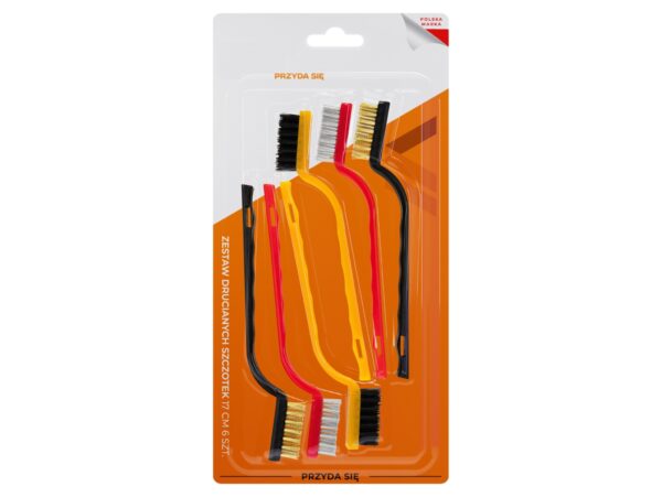 SZCZOTKI DRUCIANE 6SZT 17CM