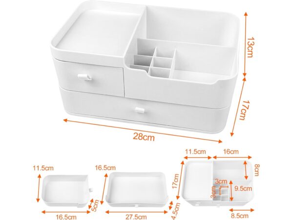 SZKATUŁKA ORGANIZER NA KOSMETYKI BIŻUTERIĘ