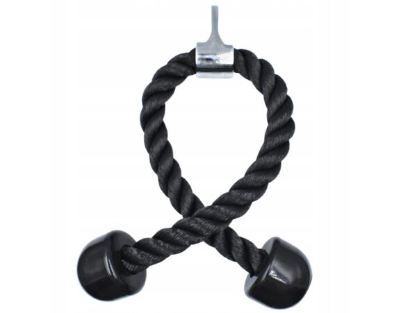 SZNUR UCHWYT LINA DO WYCIĄGU ATLASU NA TRICEPS