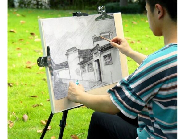 SZTALUGA MALARSKA ALUMINIOWA 185CM 170 + POKROWIE