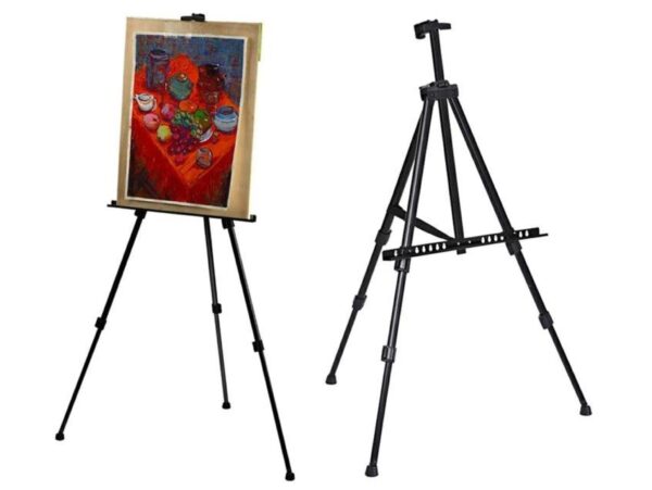 SZTALUGA MALARSKA ALUMINIOWA 185CM 170 + POKROWIE