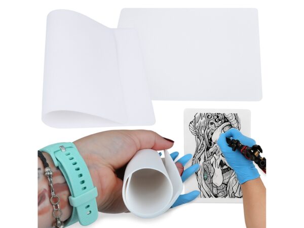 SZTUCZNA SKÓRA DO NAUKI TATUAŻU - biały