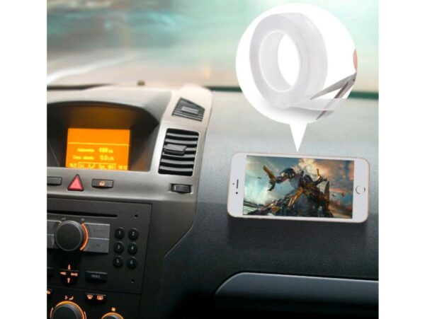 TAŚMA NANO WIELOKROTNEGO UŻYTKU DWUSTRONNA 5M GRIP