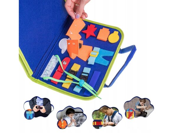 TABLICA EDUKACYJNA MANIPULACYJNA TYP 1