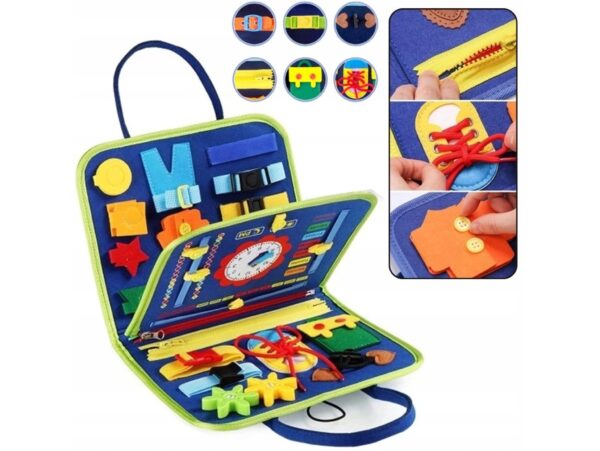 TABLICA EDUKACYJNA MANIPULACYJNA TYP 1