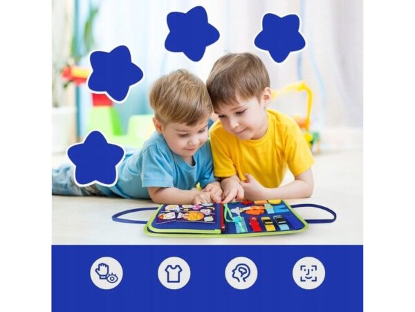 TABLICA EDUKACYJNA MANIPULACYJNA TYP 1